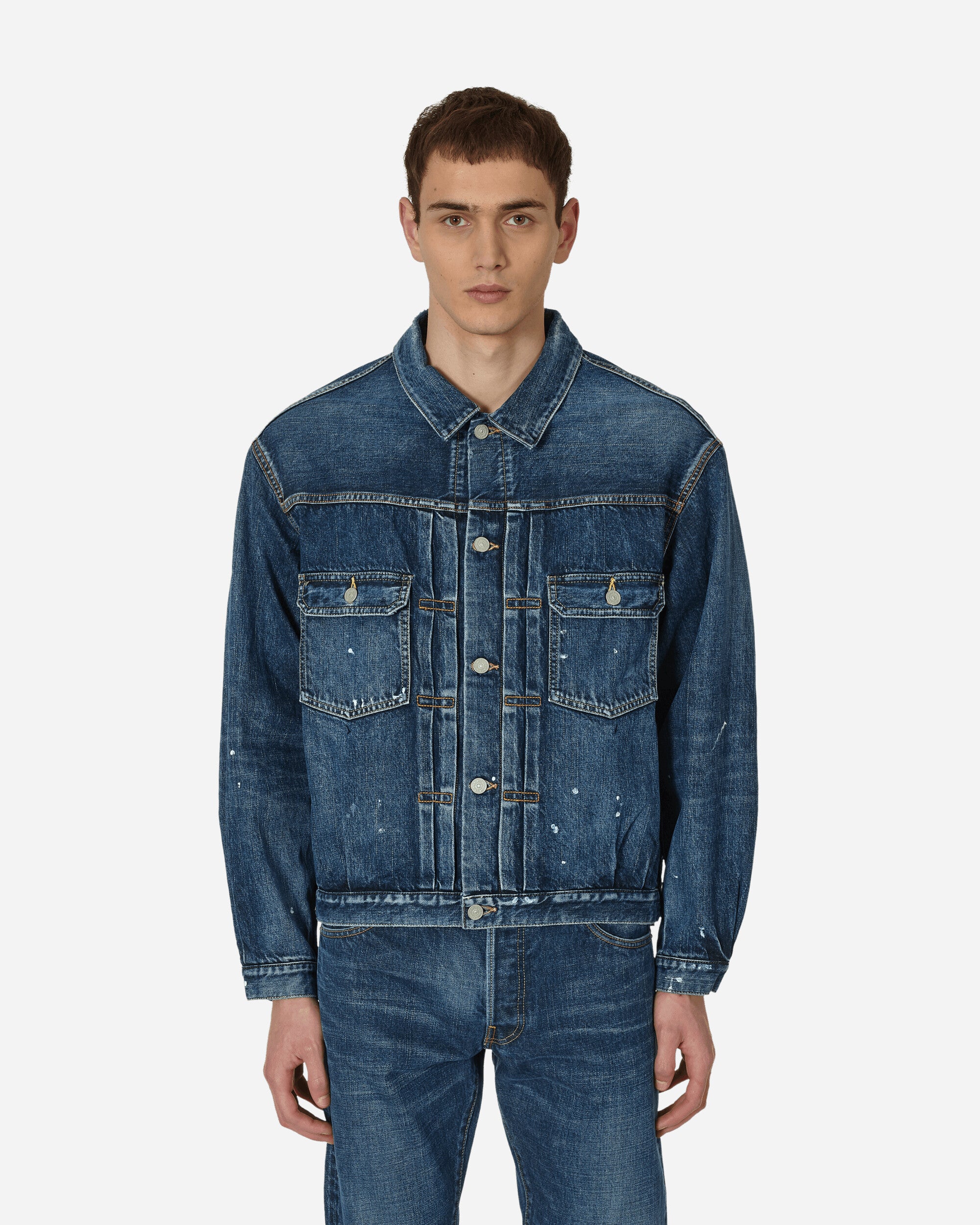 SS 101XX Jacket DMGD-1010 Indigo